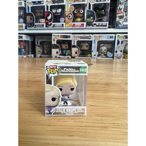 BITTY Leslie Knope Pawnee Ranger Parks & Recreation Funko Pop #1410 Rec Rashida - Picture 1 of 6